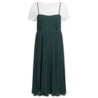New style summer two pieces long dress slim Splice Ladies Sexy Deep V-Neck Lace Casual Dress Suit