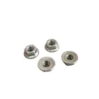 Zhejiang Haiyan high quality M3-M24 hex flange nut of DIN 6923