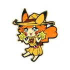 Wholesale Custom Personalized Anime Plated Fashional Tie Suit Collar Enamel Pins For The Jacket