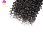 Kinky Weave 10A Indian Hair Vendor Kinky Curly Brazilian Hair Weave Bundles For Any Skin