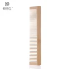 Cheap Personalized Bamboo Wood Hair Beard Comb For Hotel Use
