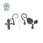 Top sale new america design curtain rods outside mount curtain rod brackets