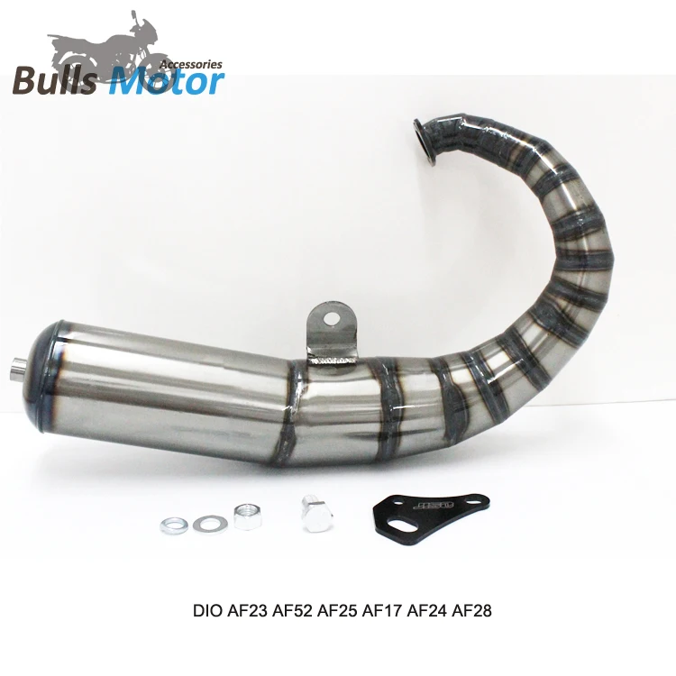 Yms Modified Racing Scooter Exhaust System For Honda Dio50 Af23 Af52 Af25 Af17 Af24 Af28 Buy Racing Exhaust For Honda Dio Af27 Exhaust Exhaust Dio Product On Alibaba Com
