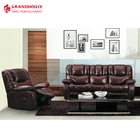 Hot sale leather living room customizable sofa seater recliners furniture set