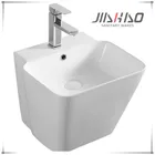 italian design Countertop wall hanging rectangular kitchen lavabo washbasin sanitary wares