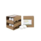 Recyclable Egg Box Boxes Design Custom Corrugated Egg Carton Package Recycled Paper Egg Box