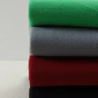 Solid Colour 100% Polyester Super Poly Back Lining Tricot Brushed Fabric For Garment