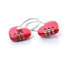 Wholesale red heart promotional gift lock for wedding and valentine's day