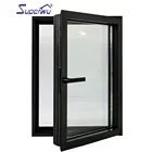 Windows Window Glass And Aluminum Doors NFRC AS2047 Energy Saving Double Glass Casement Windows Aluminum Door Window With Superhouse System