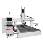 CE approved 4 axis cnc router machine woodworking center