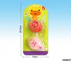 Soft PVC Mini Cute Bird Bath Toys Rubber Bath Toy For Kids