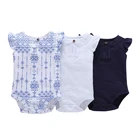 Summer infant clothing gift set sleeveless baby clothes ruffle romper for girl