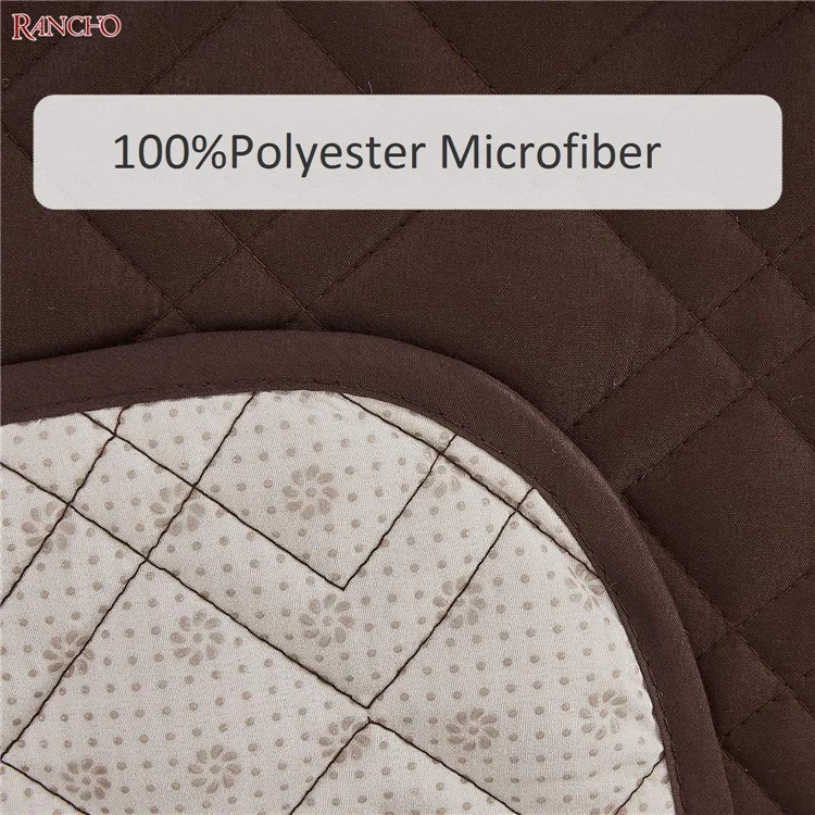 Non-slip cheap embossing 100% polyester water proof magic sofa cover arm chair cover