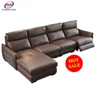 Sofa Luxury Couches Living Room Furniture Sofa Set Leather Italian Nordic Leather Sofa
