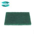 4" x 6" kitchen cleaning nylon abrasive heavy duty scrub green scouring pad