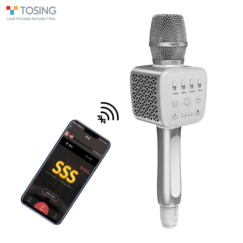 TOSING V2 ميكروفون لاسلكي المهنية يغطي اللاسلكية mic استوديو الموسيقى تسجيل
