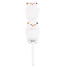 New Design Squishy Pen Stationery Pens Holder Toppers Slow Rising Squeeze Toys for Christmas Gift