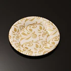 Xueli 7inch Silver Plastic Plates-Disposable Plastic Plates Wedding Party Dinner/Round Salad Plates