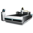 Steel market 6kw 2040 1530 fiber laser metal cutting machine