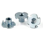 DIN1624 furniture M12-M22 Carbon Steel Zinc Plated Tee nut