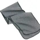 Hot polar fleece neck warmer crochet scarf