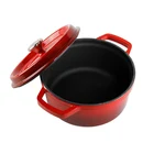 Widely Used Eco Friendly Enamel Cast Iron Cooking Casserole Pot