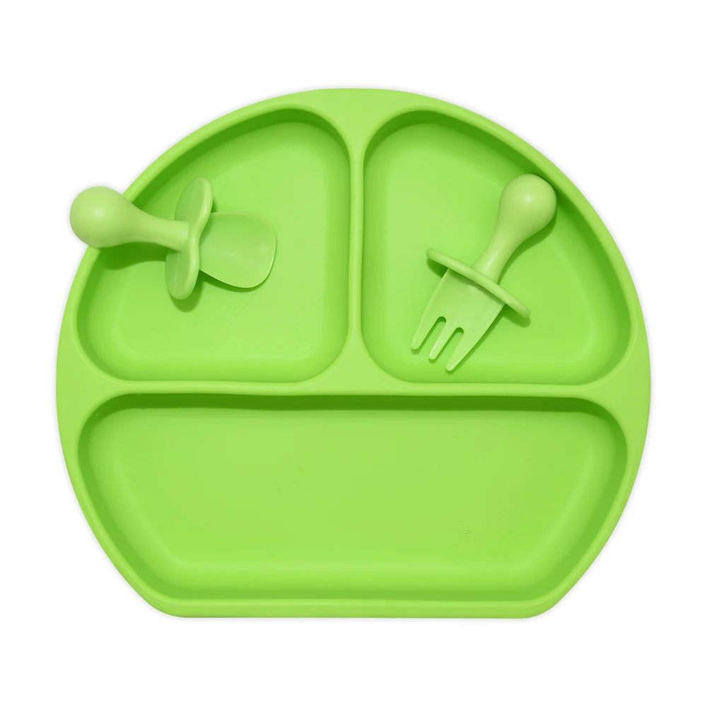 BHD Anti-Choke BPA Free First Training Independent Feeding Toddler Infant Plastic Utensils Mini Baby Spoon and Fork factory
