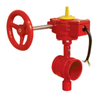 GROOVE END BUTTERFLY VALVE U-L/FM FOR FIRE SYSTEM