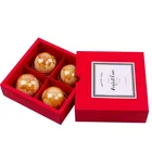Wholesale customized Luxury paper moon cake boxes made in china,moon cake packaging box with drawer design