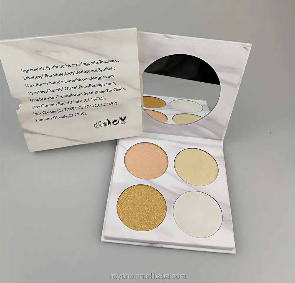 palette highlight with low moq private lable - buy 4 color
