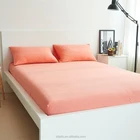 Sheet Cotton Customized Fitted Sheet 100% Cotton Fitted Sheet Customized Color Fitter Sheet