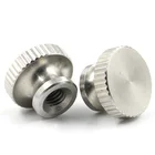 Nut Sale M6 SS304 Knurled Thumb Nut With Close End