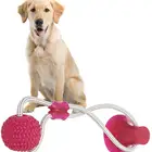 Ropes Ball with Amazon Hot Selling Fun Pet Dog Toy Tooth Chewing Molar Bite Rope Ball with Suction Cup