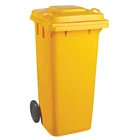 Quality guarantee Beautiful design garden plastic garbage bin 120 l waste bin
