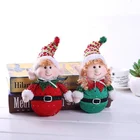 2019 wholesales cute christmas decoration plush elf doll