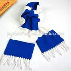 Low Scarf Football Fan Scarf Good Quality Low MOQ Women Men Scarf Football Fan Scarf