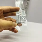 Heat Seal Pouch Custom Candy Packaging Wrapper Transparent Bag
