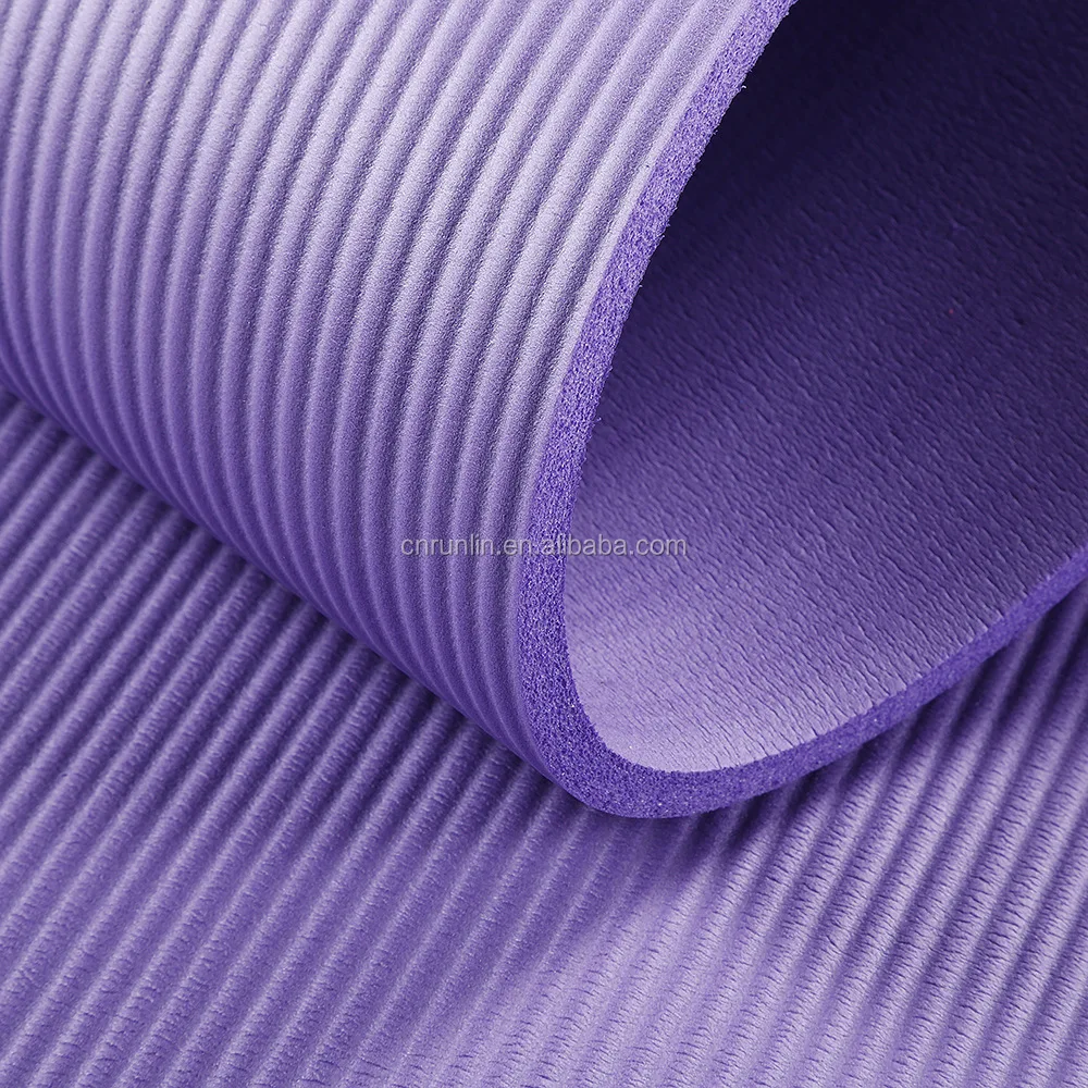 Yoga-im Freien Mat Solider Color Anti Tear-Antibeleg 183*61*1CM Turnhalle Pilates NBR 8