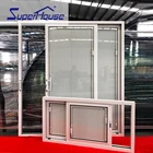 American USA standard hurricane proof impact commercial sliding doors for sale