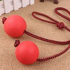 Rubber ball pet toy elastic ball leather ball pet toy for dog training