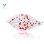 Oval Shape Decorating Christmas Clear Glass Hanging Decoration for Christmas Tree Decoration