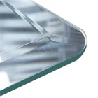 frameless glass bathroom wall decorative mirror beveled edge mirror