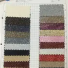2020 Wholesale PU mesh glitter leather fabric for making shoes