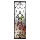 Double Glass Patio Doors Lowes Sliding Decorative Wrought Iron Door