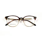 2019 Latest Acetate Metal Glasses Frames For Girls