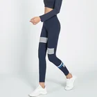 Printed High Waist Fitness Yoga Wear Workout Tights Stripes High Quality Yoga Pants Leggings