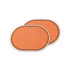 Placemats Factory Wholesale Simple Embroidered Oval Custom Table Mats Placemats