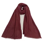 Infinity Hot Sale Latest Scarf Designs Ladies Cheap Infinity Plain Scarf