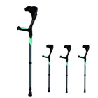 HOT SALES Adjustable Coloured Elbow Crutches with Light Weight Custom Walking Forearm
