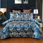 Bedding European And American Style Fashionable Popular Satin Jacquard Craft Luxurious Duvet Cover Set Bedding